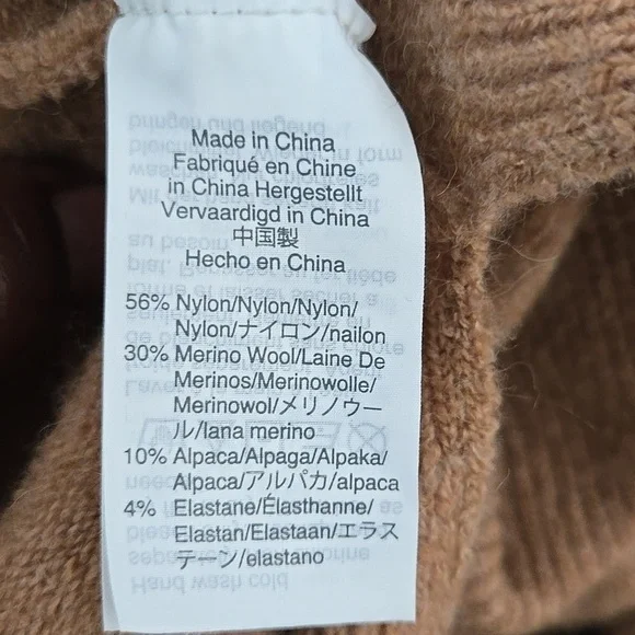 Madewell cozy Walker merino wool blend cardigan sweater Spring Layering - Picture 4 of 12